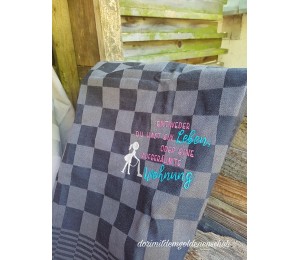 Stickserie - Putzfrau Sprüche